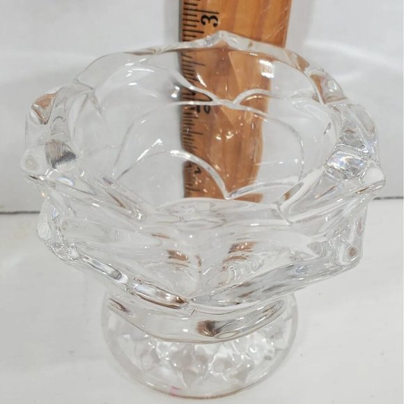 Partylite Radiant Rose Crystal 3" Tealight Votive Candle Holders - Picture 11 of 12